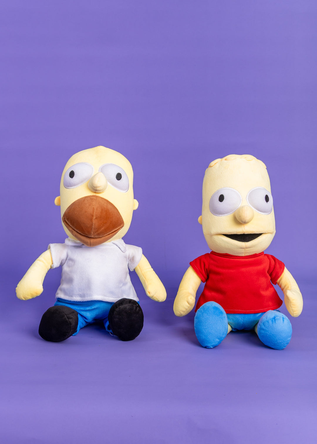 Homero y Bart Simpson