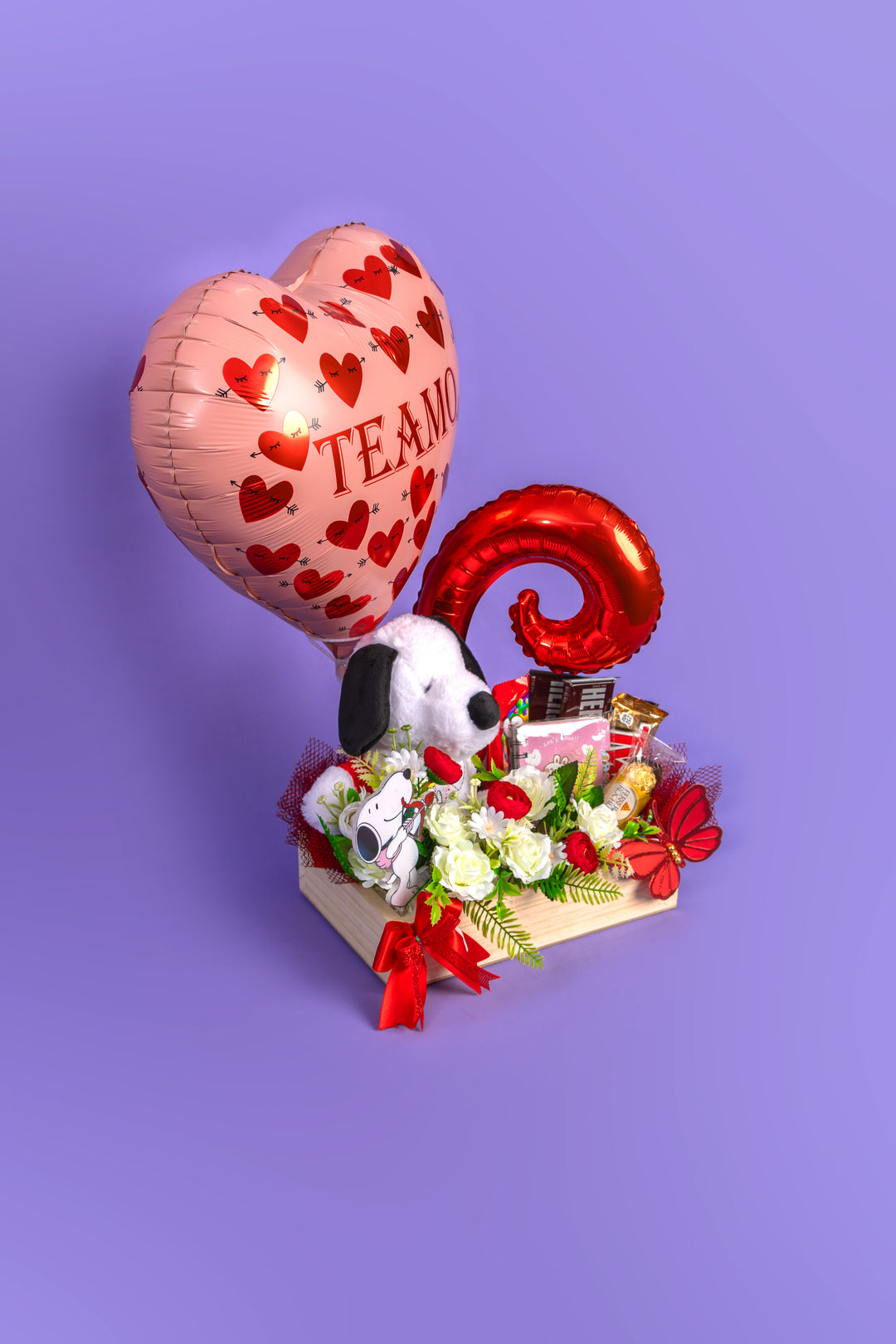 Gift Box Snoopy Love