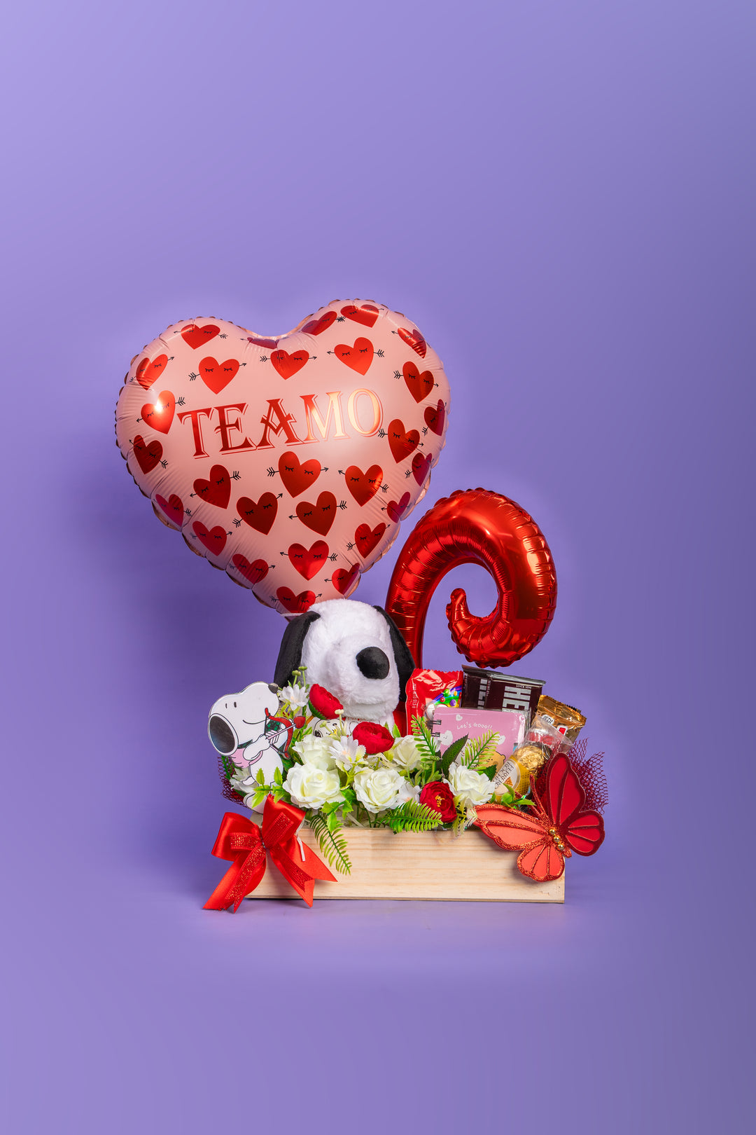 Gift Box Snoopy Love