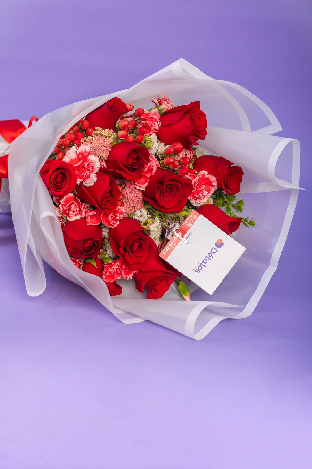 Ramo de 12 Rosas Rojas