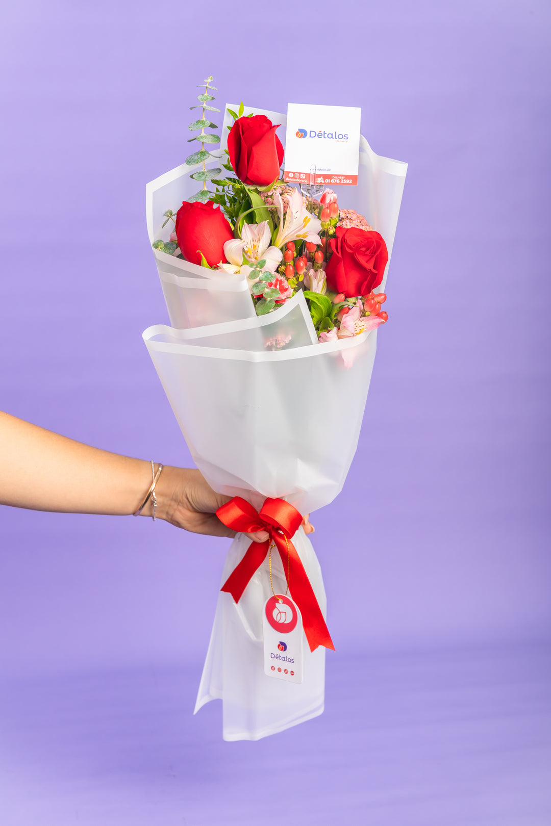 Ramo de 3 rosas